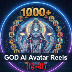 1000+ GOD AI Avatar Reels (Hindi)